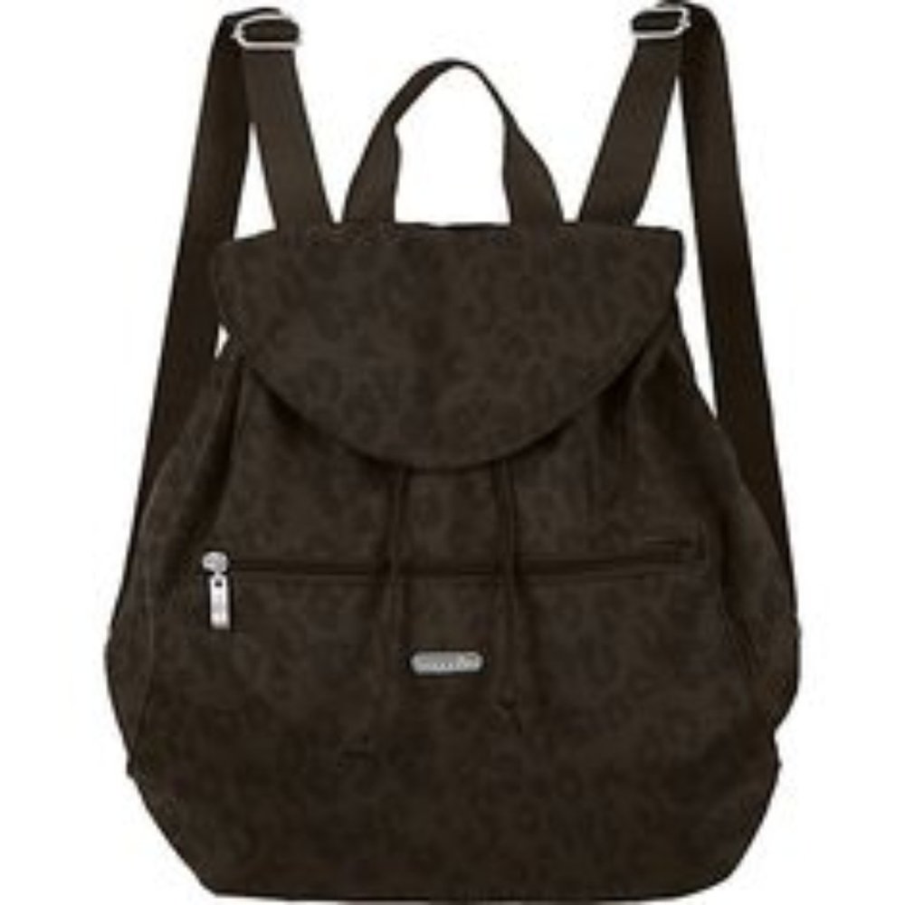 Baggallini Cinch Backpack Black Nylon Travel